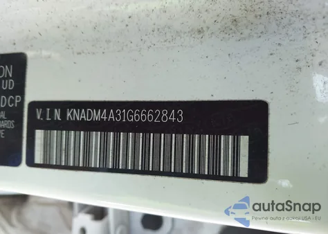 2016 Kia Rio Lx from USA, damaged, VIN KNADM4A31G666284